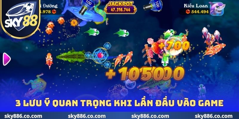 Bỏ túi 3 lưu ý quan trọng khi lần đầu vào game