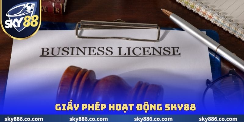 Giấy phép hoạt động SKY88