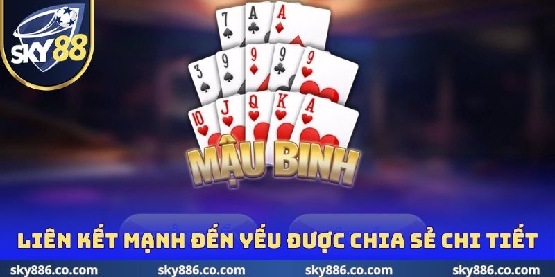 Liên kết mạnh đến yếu được chia sẻ chi tiết
