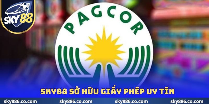 Sky88 sở hữu giấy phép uy tín