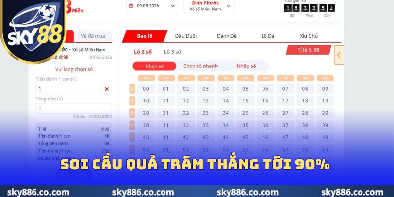 Soi cầu quả trám thắng tới 90%
